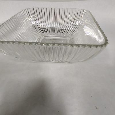 Vintage Crystal Glass Candy Dishes