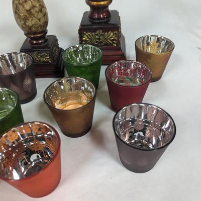 Ceramic/Glass/Wooden Candle Holders
