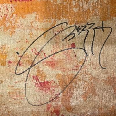 Signed Jenny Berry Acrylic on Canvas