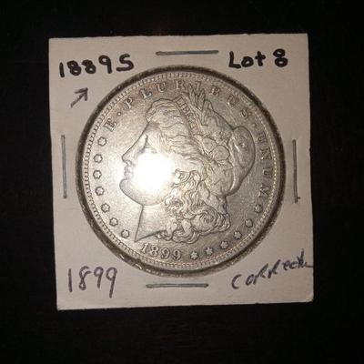 1889 S Morgan-CORRECTION 1899 WAS MISMARKED