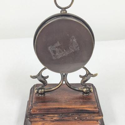 Battery Operated Made In Italy London 1690 Mantle Clock With Drawer
