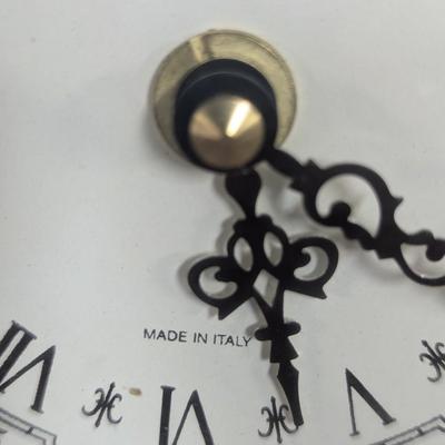 Battery Operated Made In Italy London 1690 Mantle Clock With Drawer