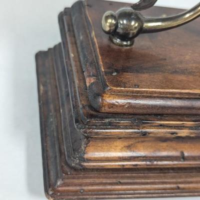 Battery Operated Made In Italy London 1690 Mantle Clock With Drawer