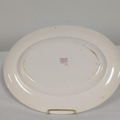 Morning Glory Wedgwood Patrician Made In England Platter