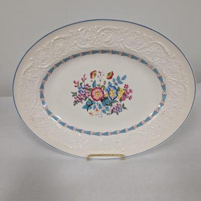 Morning Glory Wedgwood Patrician Made In England Platter