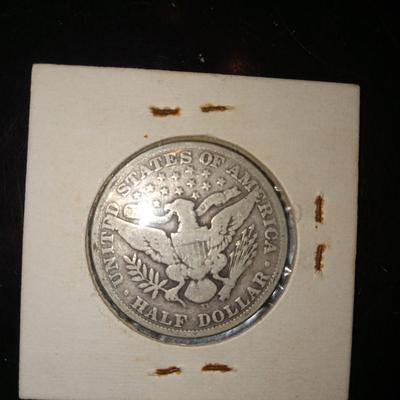 1912 D Barber Half