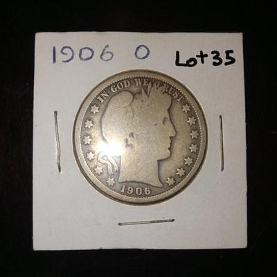 1906 O Barber 1/2