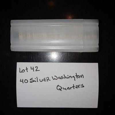 40 silver Quarters