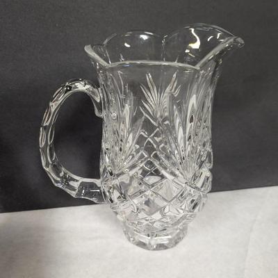 Hampton Hall By Noritake Crystal Pitcher