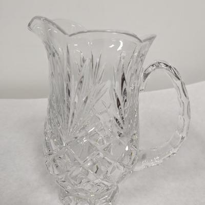 Hampton Hall By Noritake Crystal Pitcher