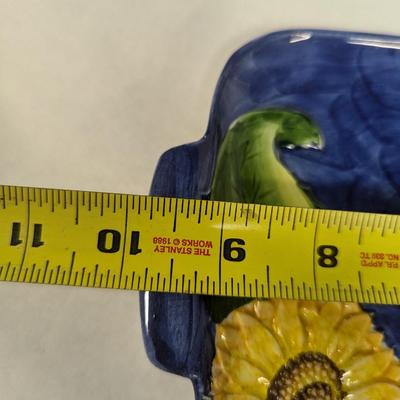 Made In Italy Sunflower Dishes