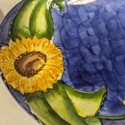 Made In Italy Sunflower Dishes