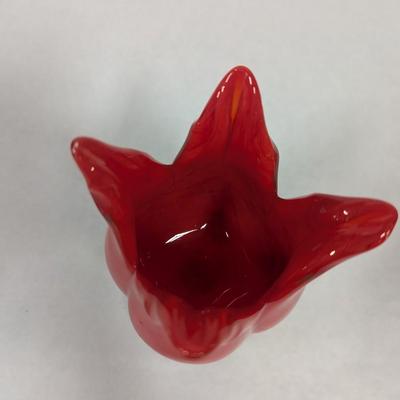 Vintage Alicja Art Glass Tulip Vase