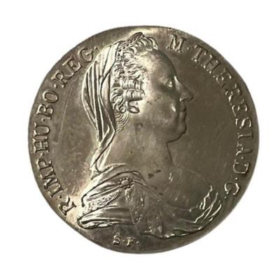 1780 Austrian Maria Theresa Thaler Silver Coin [27.96g]