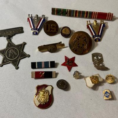Military and More Pin Assortment