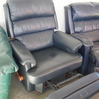 Leather recliners