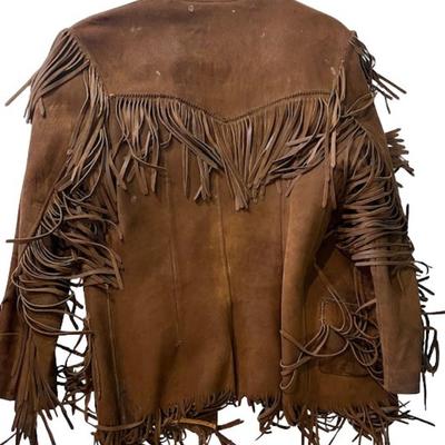 Vintage Tepee Town Leather and Suede Jacket