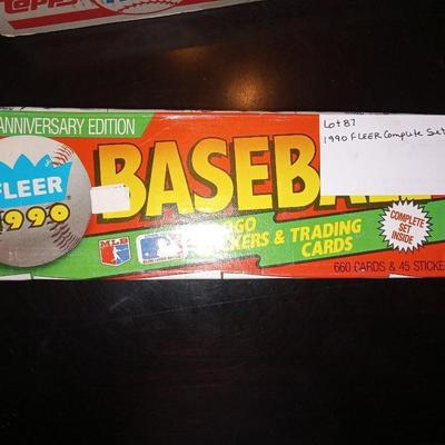 1990 fleer complete set