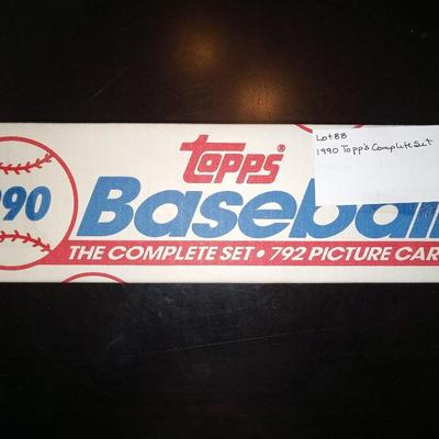 1990 Topp's baseball cards