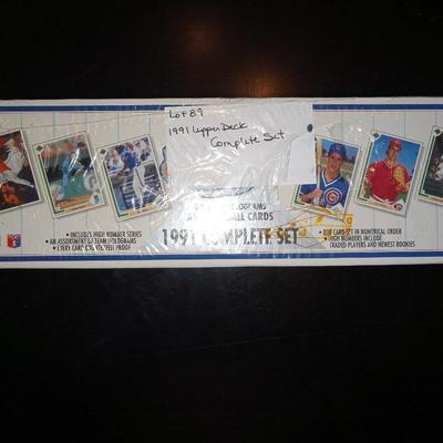 1991 upper deck baseball cards