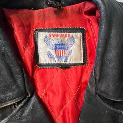 Vintage Vanguard Men's Leather Jacket