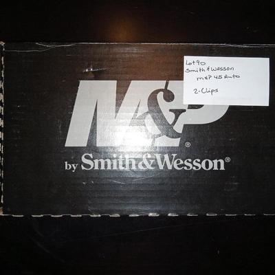 Smith and Wesson m&p 45 auto