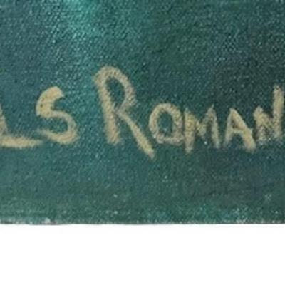 Signed L.S. Romano Acrylic on Canvas