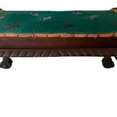 Early Mahogany Footstool