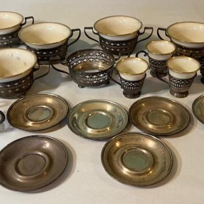 Marked Sterling Silver Set [632.1g]