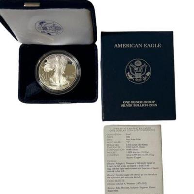2004 Silver American Eagle "W"