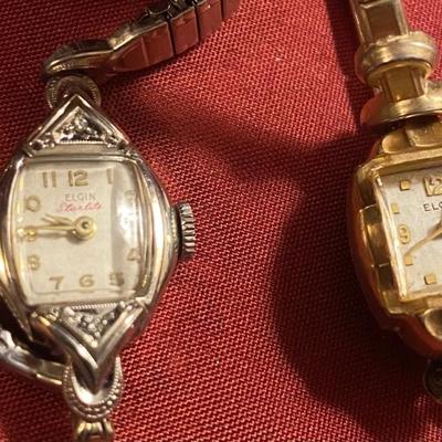 Vintage Elgin Watch Lot