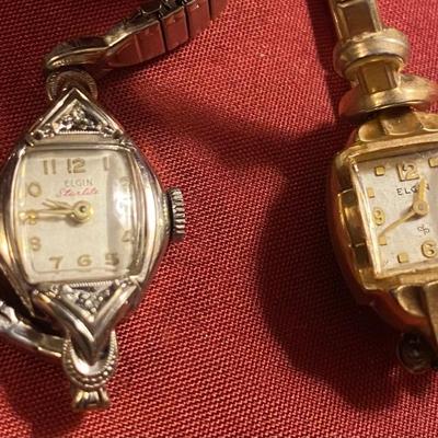 Vintage Elgin Watch Lot