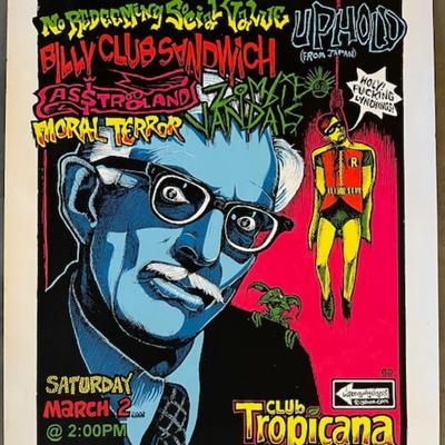 Club Tropicana (NYC) Psychedelic Poster