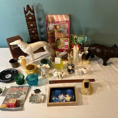 Vintage Collectibles and Decor Assortment