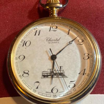 Vintage Chantel Quartz Pocket Watch