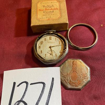 Vintage Pocket Watch Pieces