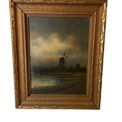 Northern European Oil on Board