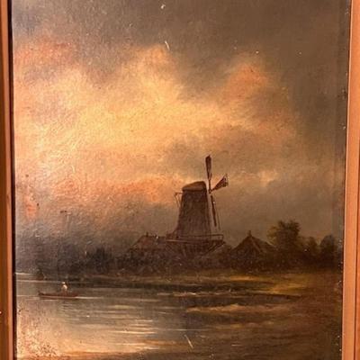 Northern European Oil on Board