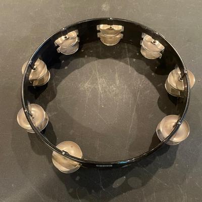 Tambourine with a silver jingle