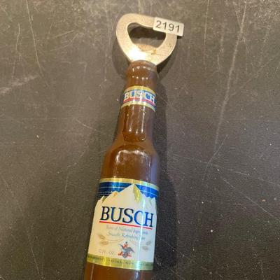 Busch bottle opener