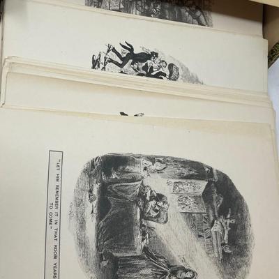 Charles Dickens Bookplates Collection, Various Artisits