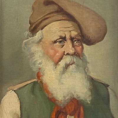 Antonio Enrico Style Oil painting on board