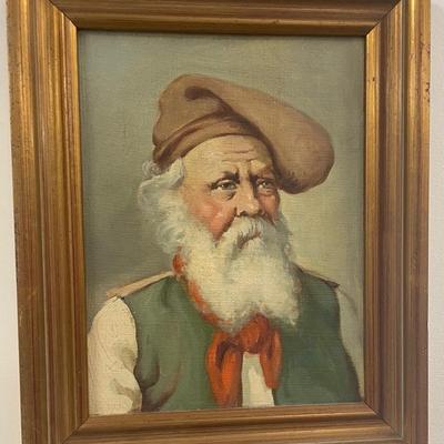 Antonio Enrico Style Oil painting on board
