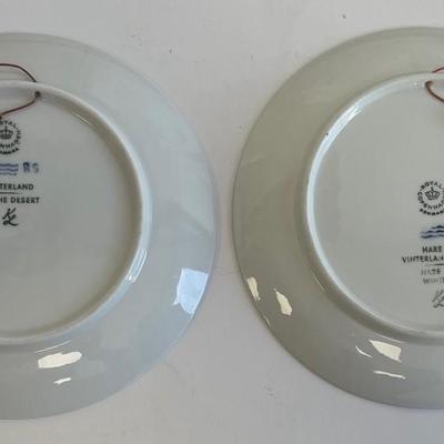 Royal Copenhagen Plates Years 1971, 1972