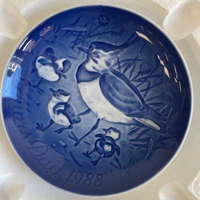 Royal Copenhagen Plates Years 1984-1989 Mother’s Day Series