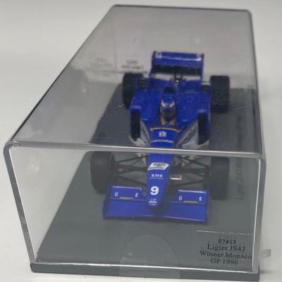 1996 Ligier winner in Monaco with Panis Formula 1, Spark, China, 1/43 Scale, Mint Condition