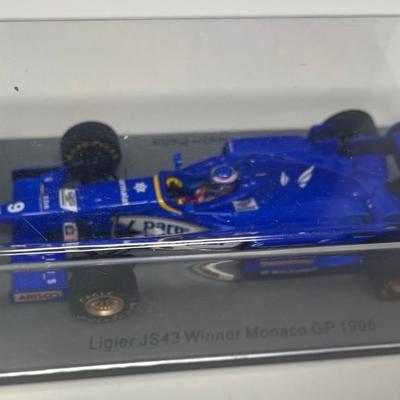 1996 Ligier winner in Monaco with Panis Formula 1, Spark, China, 1/43 Scale, Mint Condition