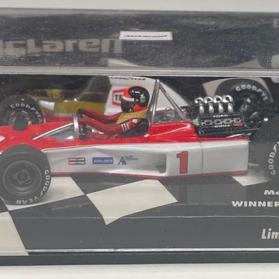 1975 McLaren Emerson Fittipaldi Formula 1, Minichamps, 1/43 Scale, Mint Condition