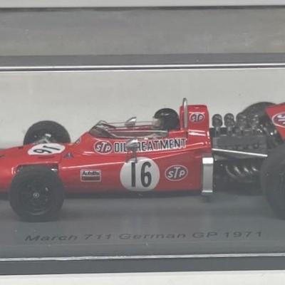 1971 March 711 Formula 1, Spark, China, 1/43 Scale, Mint Condition