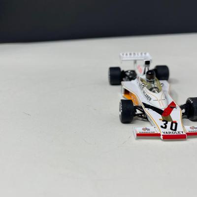 1973 McLaren M23 Yardley Formula 1, Minichamps, 1/43 Scale, Mint Condition